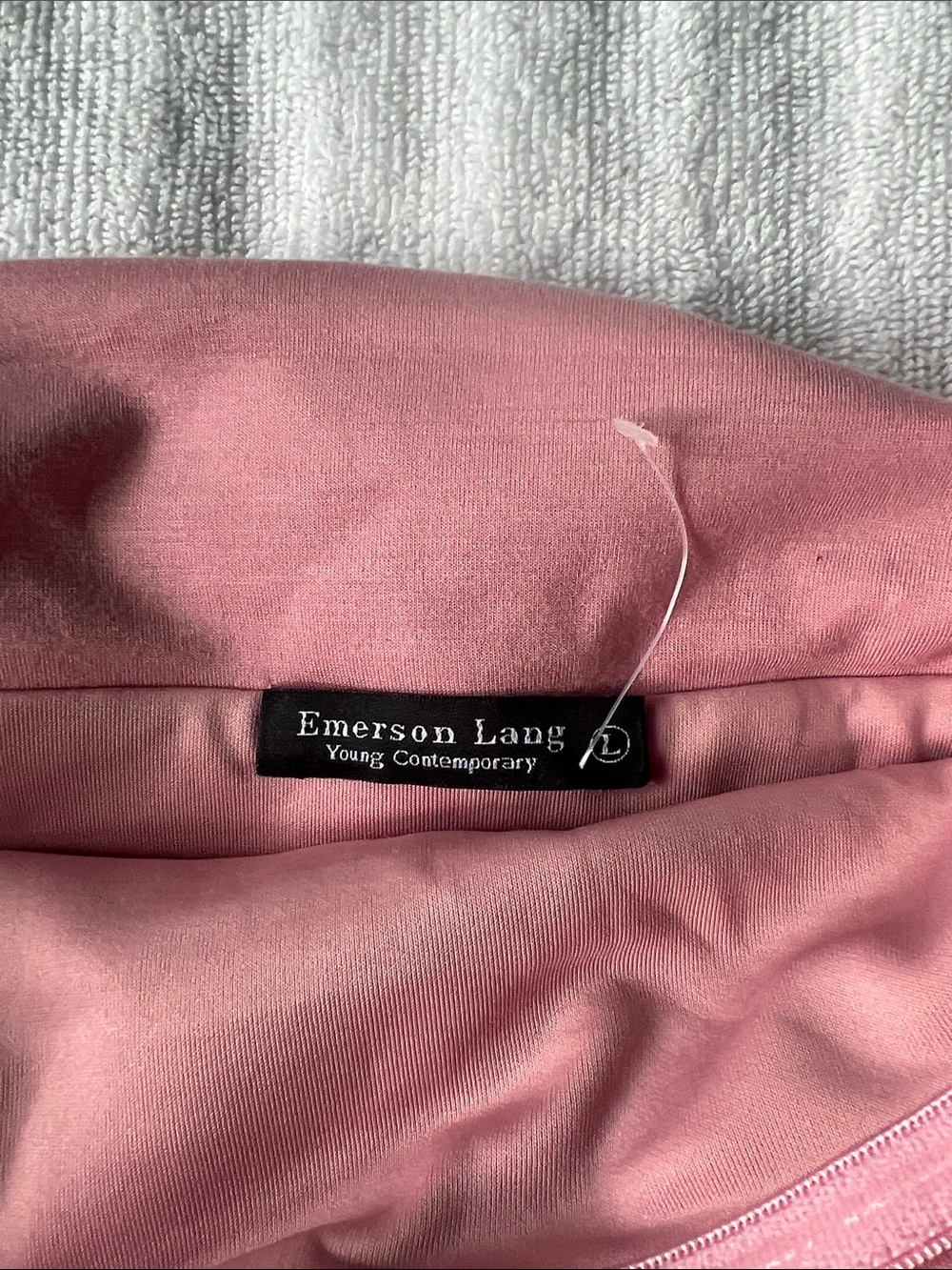Pink Ruched Spaghetti-Strap Camisole Large - Picture 4 of 4